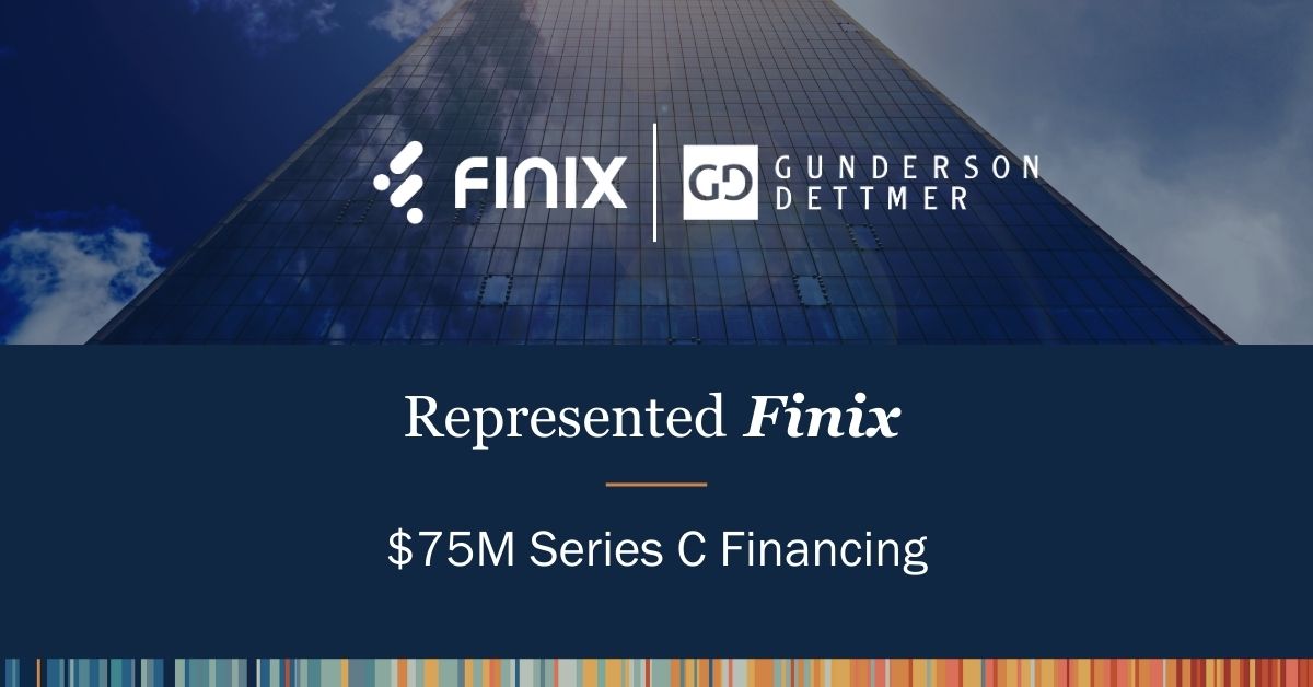 Payment Processing Platform Finix Announces $75M Series C | Gunderson ...
