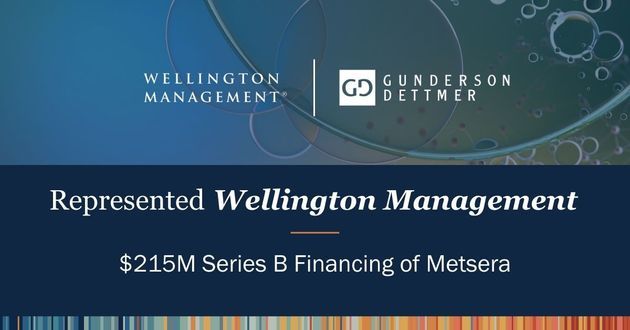 Wellington Management Co-Leads $215M Series B Financing of Metsera