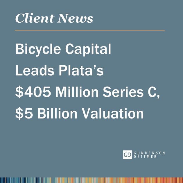Bicycle Capital Leads Plata’s $405 Million Series C, $5 Billion Valuation