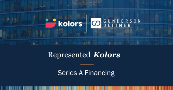 Smart-Bus Platform Kolors Announces Series A Financing