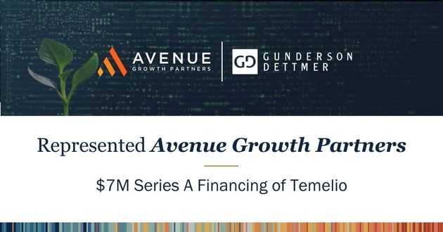 Avenue Growth Partners Closes $7M Series A Financing of Temelio