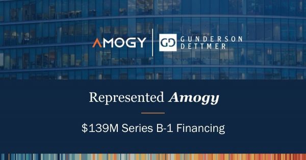 Cleantech Amogy Announces $139M Series B-1 Financing