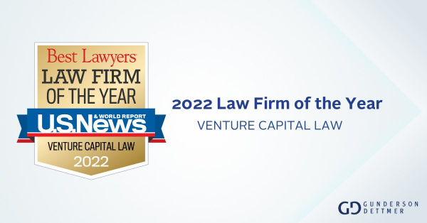 U.S. News and World Report Recognizes Gunderson Dettmer as 2022 Law ...
