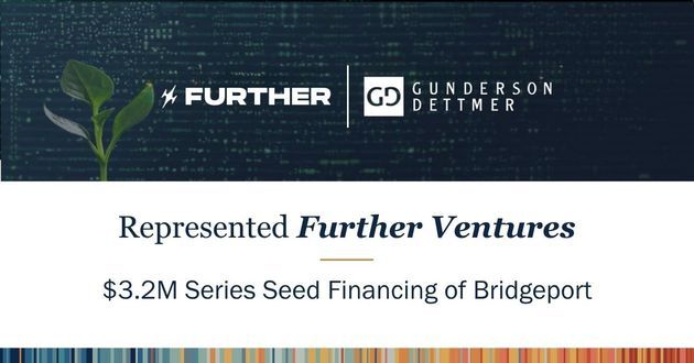 Further Ventures Leads $3.2M Series Seed of BridgePort