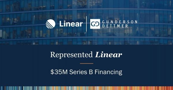 Linear Announces $35M Series B Led by Accel